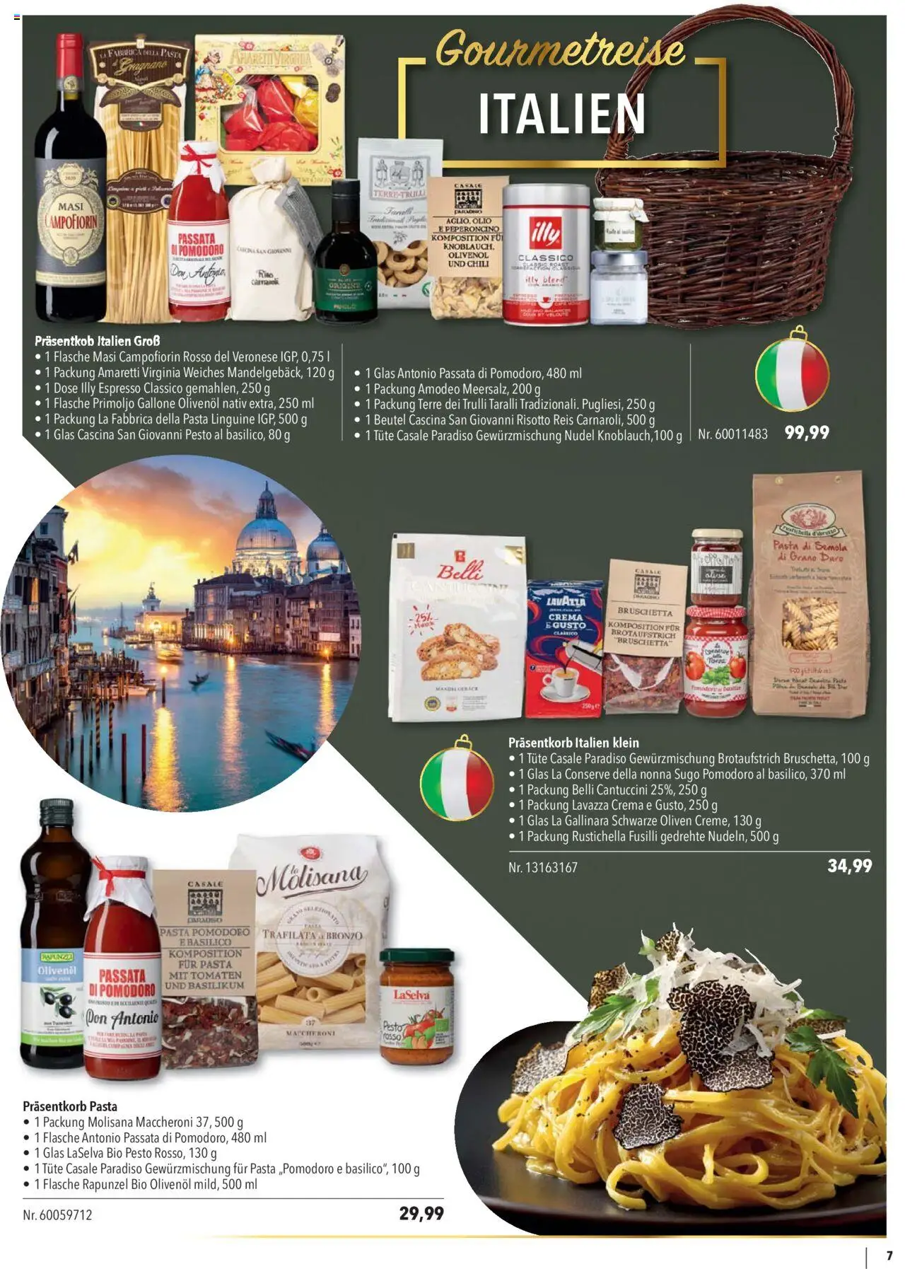 CITTI Markt  Präsente – gültig ab 22.10.2025 | Seite: 7 | Produkte: Lavazza, Olivenol, Tomaten, Reis