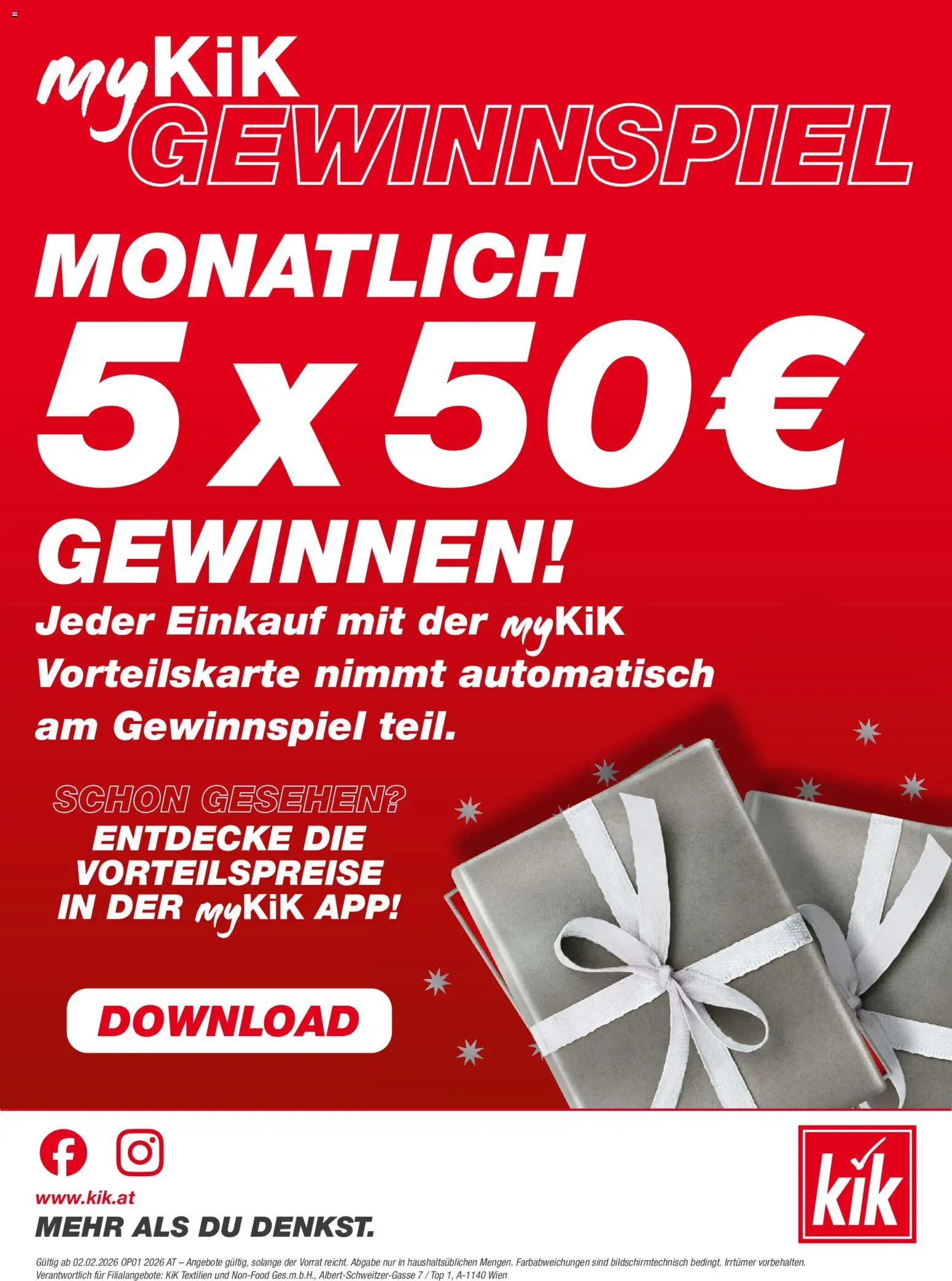 Kik Prospekt aktuell gültig ab 02.02.2026 | Seite: 20