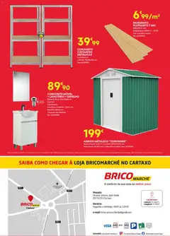 Pré-visualização BricoMarché - Folheto Abertura Cartaxo válido de 30.10.2025 | Página: 16 | Produtos: Torneira, Portas, Lavatório, Espelho
