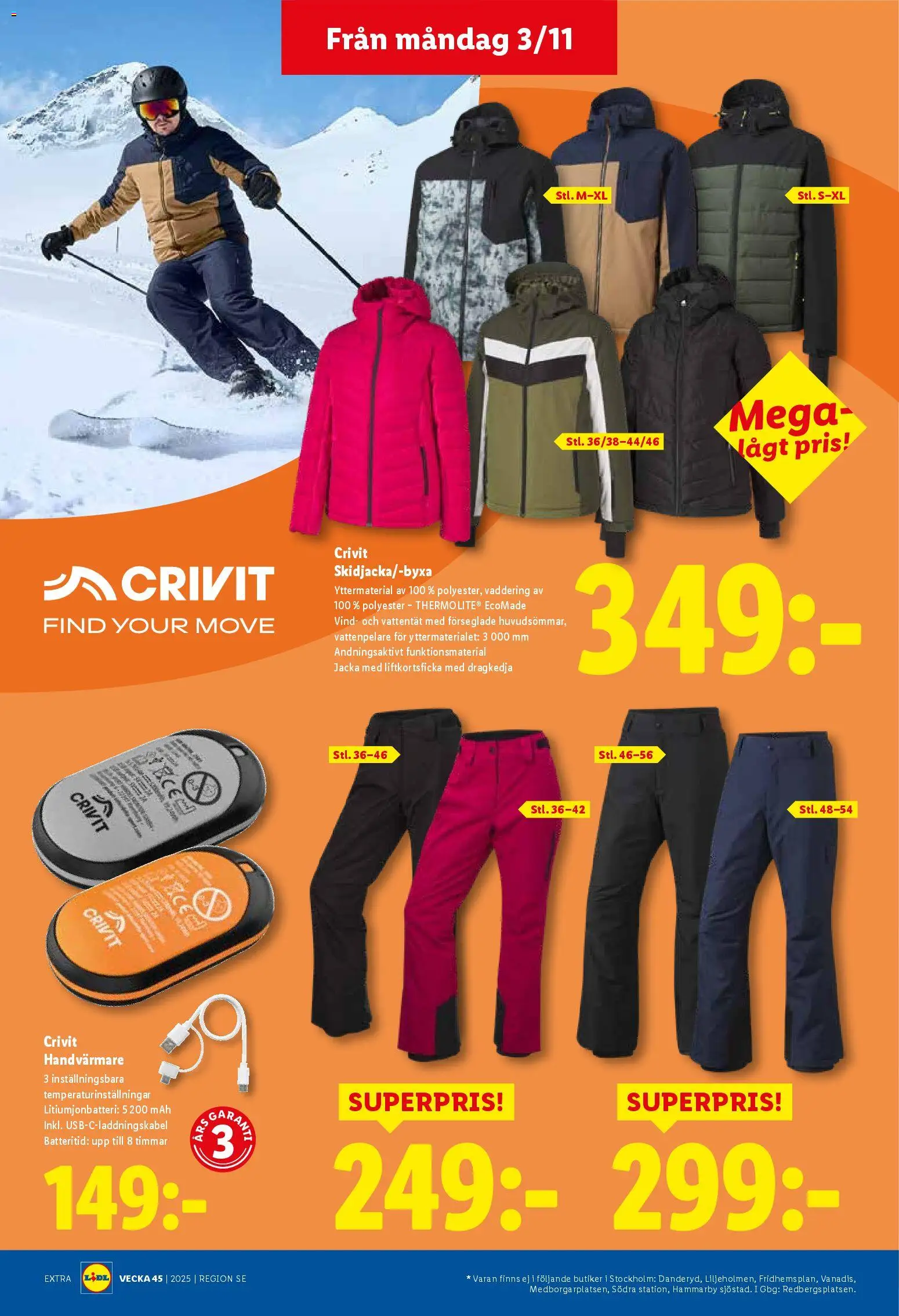 Lidl reklamblad aktuell från 03.11.2025 | Sida: 18 | Produkter: Jacka