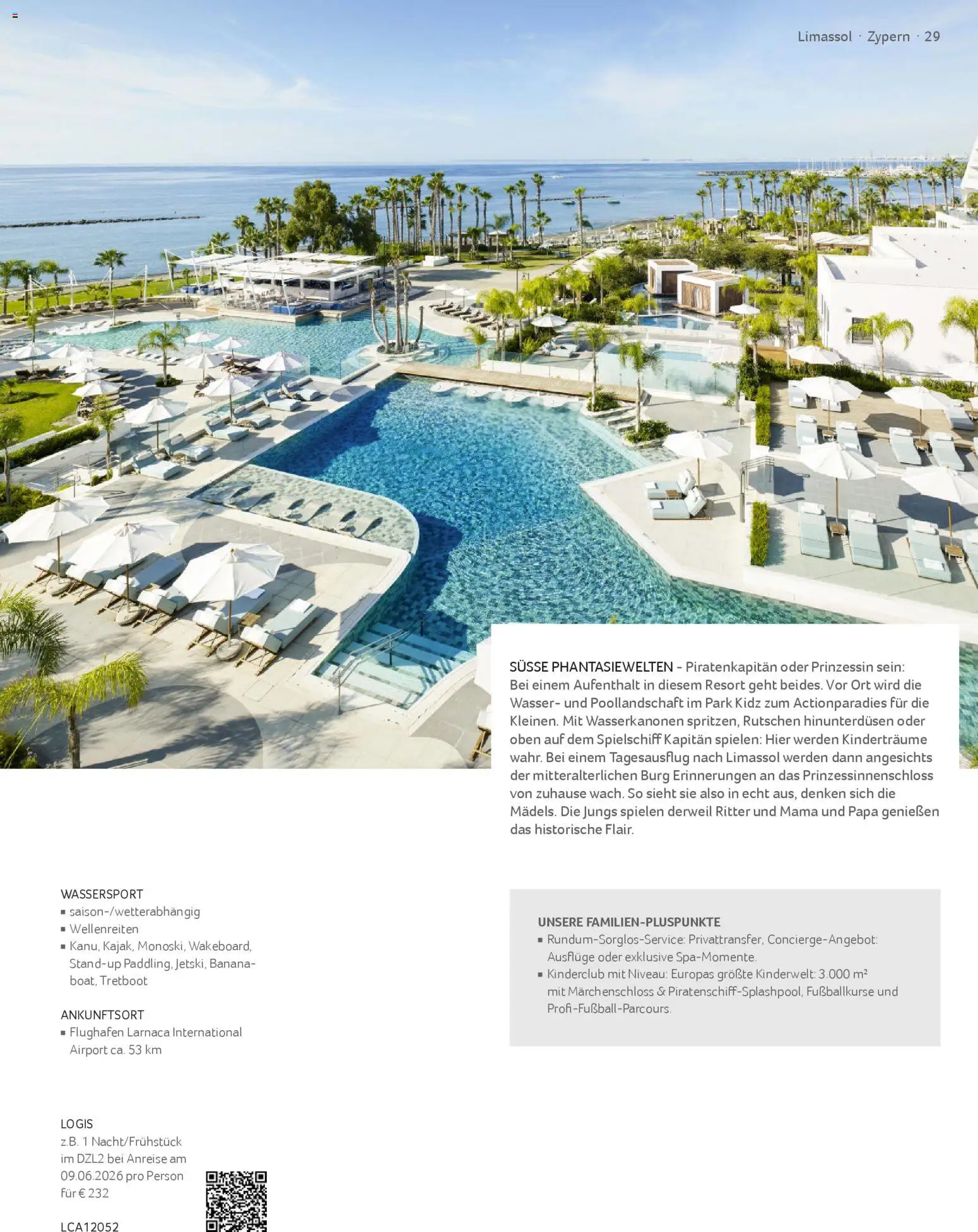 TUI airtours Katalog  Familie 2025/26 – gültig ab 01.11.2025 | Seite: 29 | Produkte: Wasser