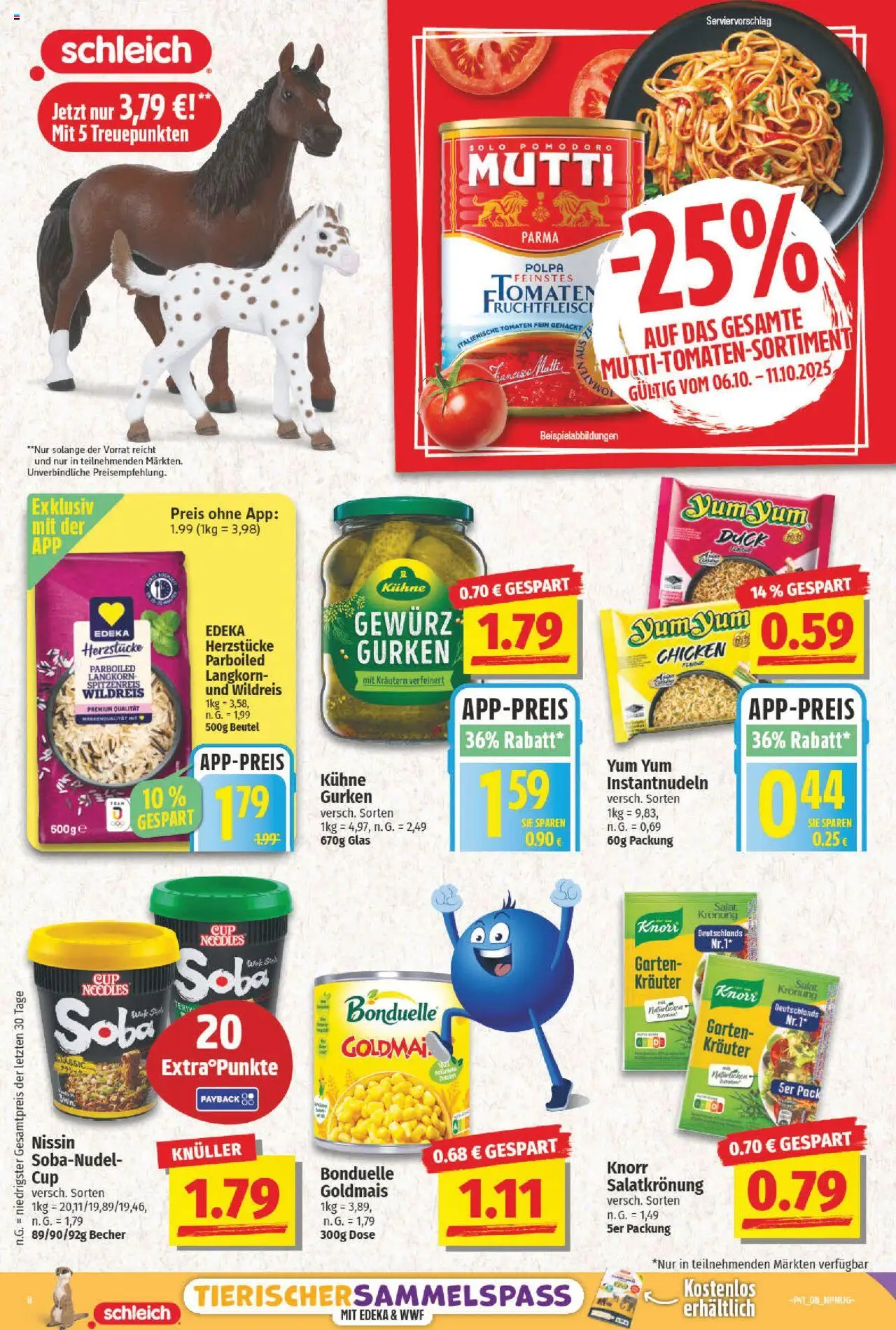 NP Discount Prospekt 	 – gültig ab 06.10.2025 | Seite: 8 | Produkte: Tomaten, Knorr, Gurken, Salat