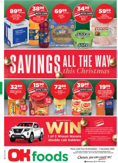 OK Foods specials catalogue – valid from 25.11.2025
