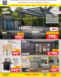 Netto Marken-Discount Prospekt 	 ab 16.03.2026 gültig | Seite: 45 | Produkte: Sofa, Gartenmöbel
