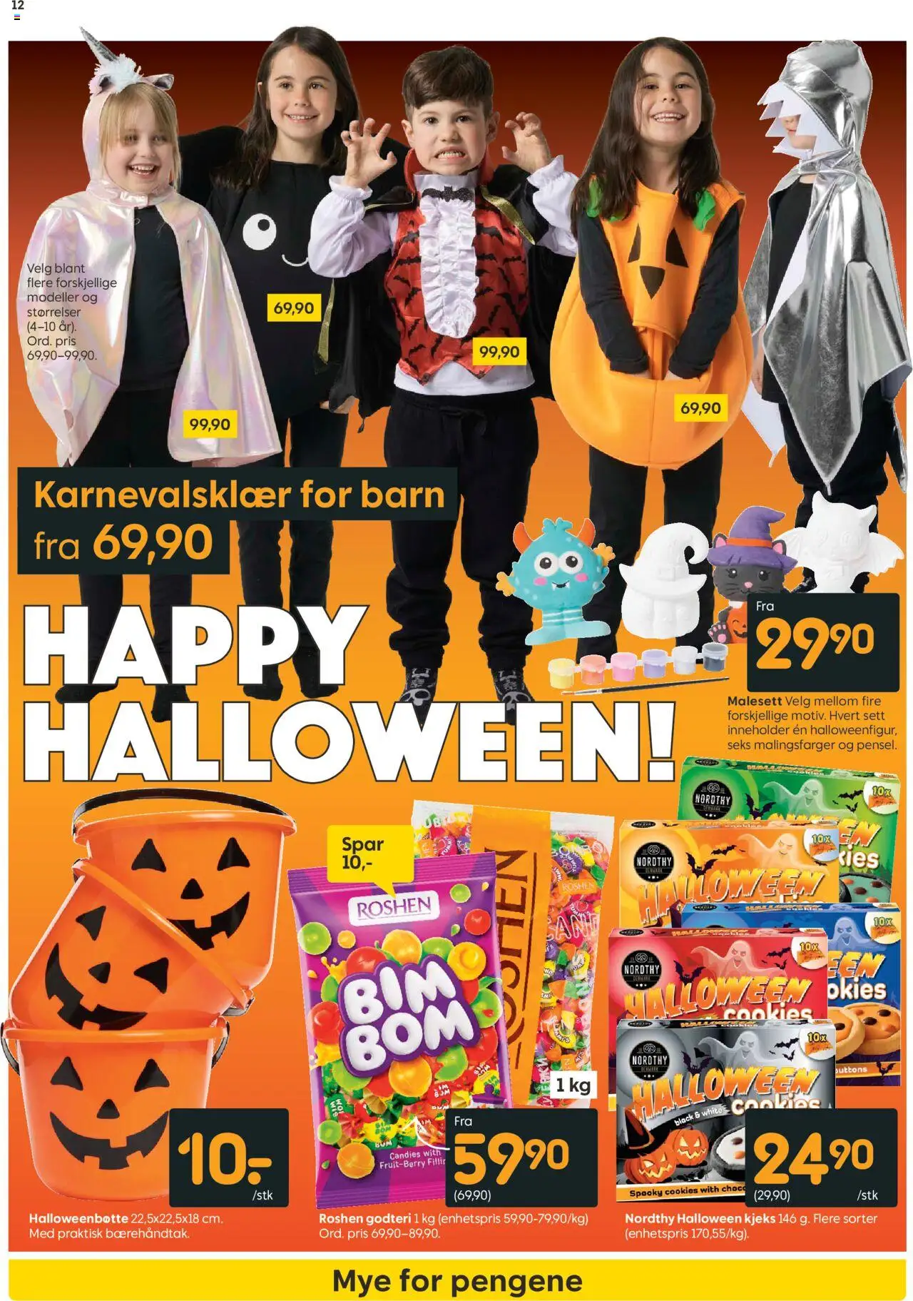 {H1} | Side: 12 | Produkter: Godteri, Осушувач повітря, Kjeks, Суміш дитяча