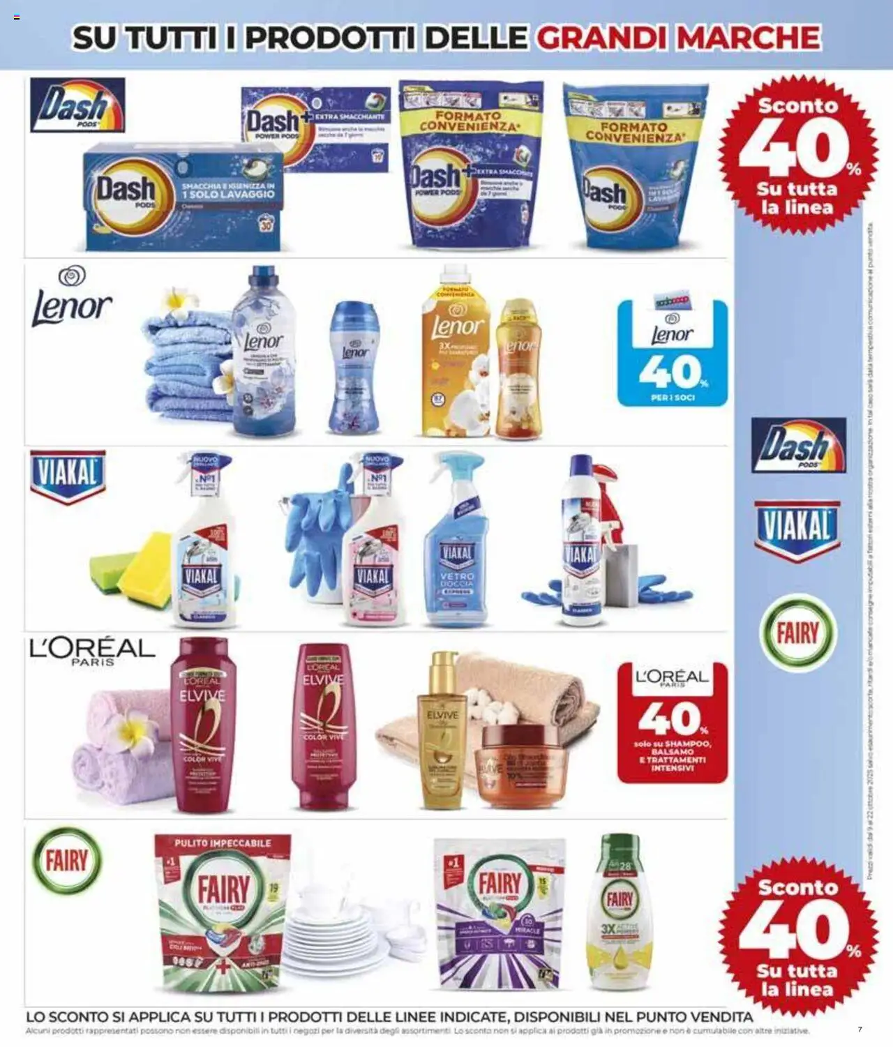 Volantino Ipercoop del 09.10.2025 | Pagina: 7 | Prodotti: Balsamo, Data, Doccia