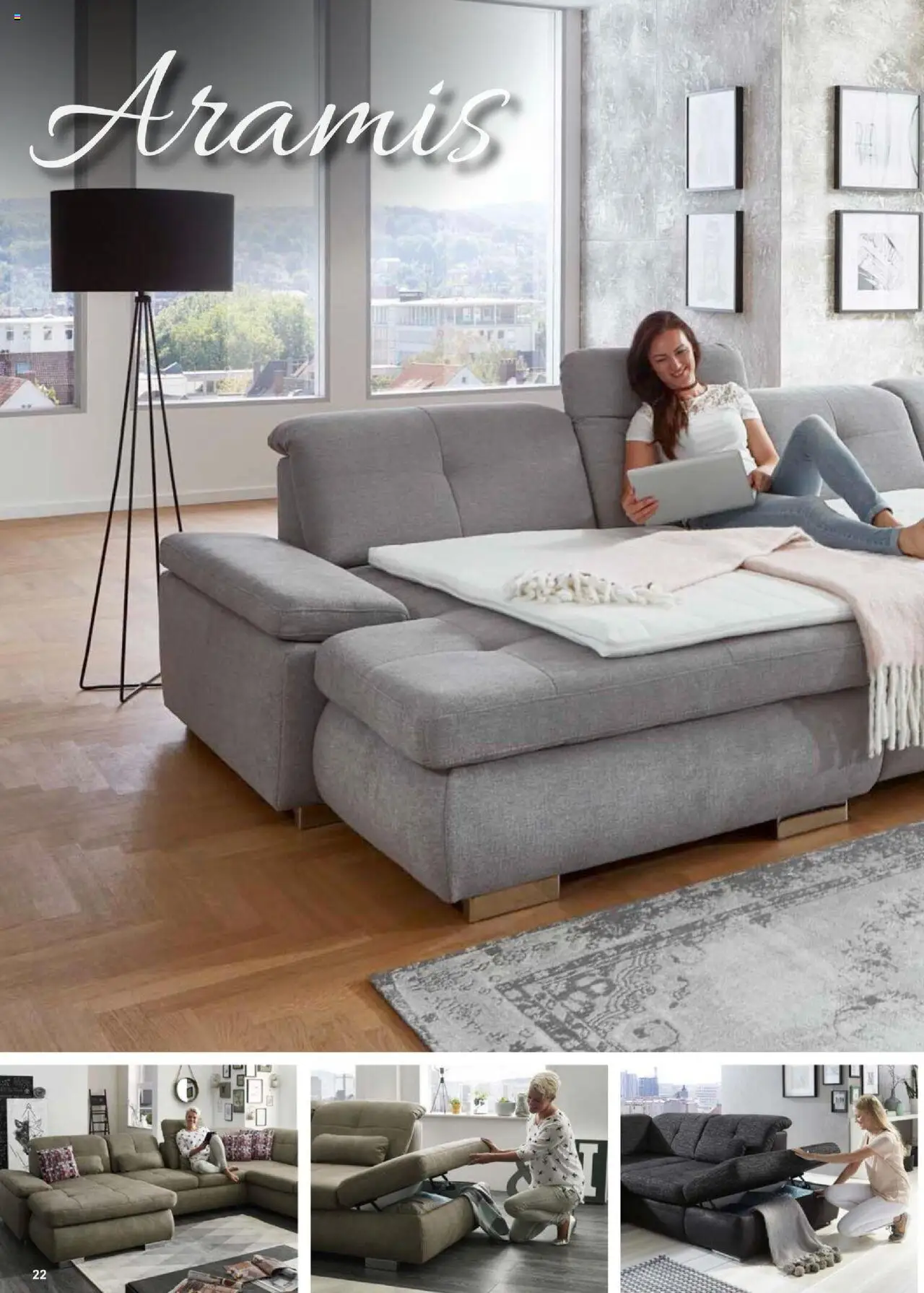 Sconto nábytek katalog - Sedací soupravy od 01.01.2025 | Strana: 22