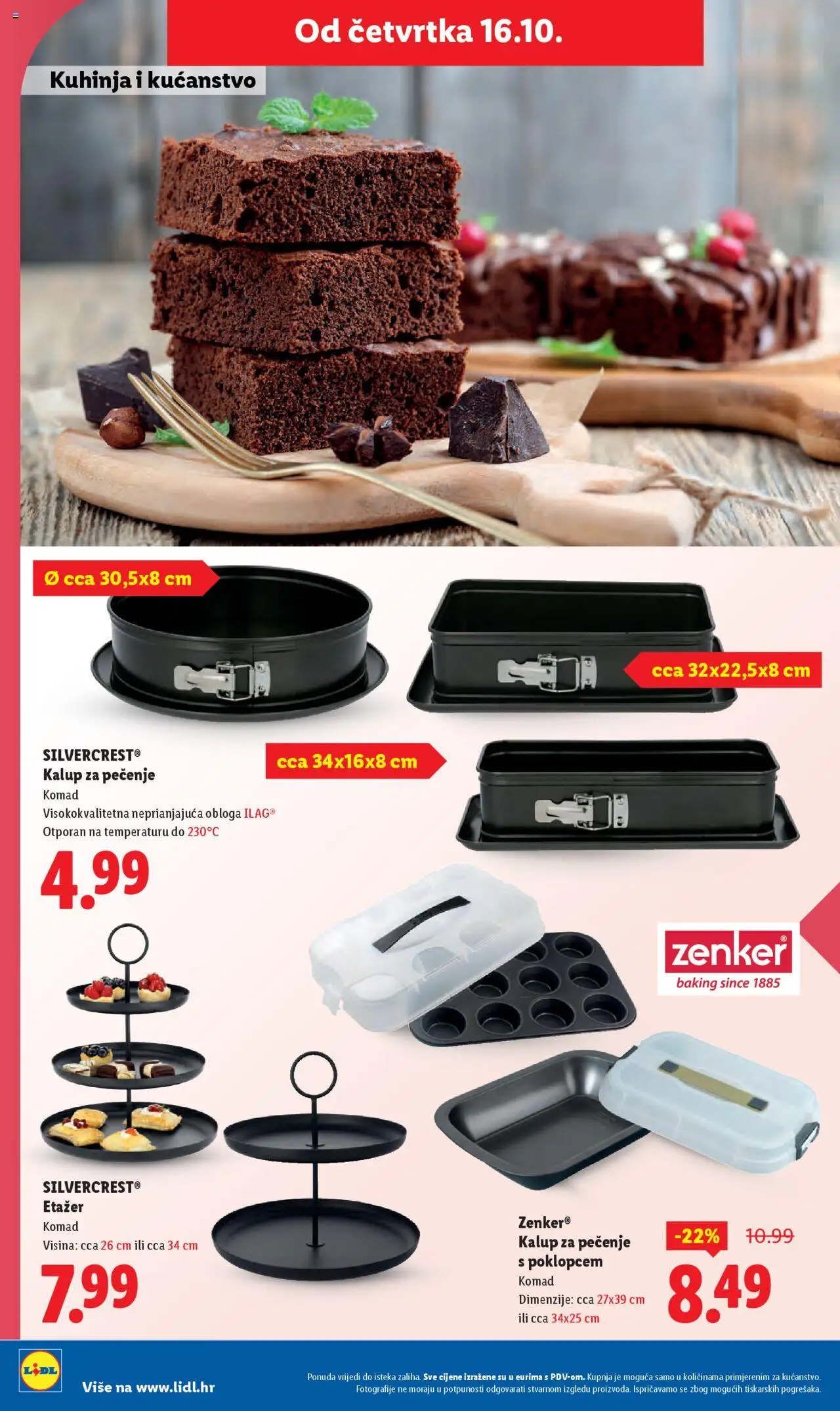 Lidl katalog | vrijedi od 16.10.2025 | Stranica: 22 | Proizvodi: Pan, Kuhinja