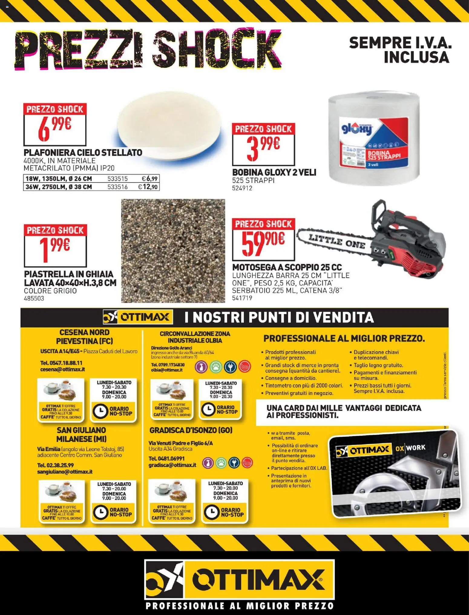 Volantino Ottimax del 15.01.2026 | Pagina: 8 | Prodotti: Motosega