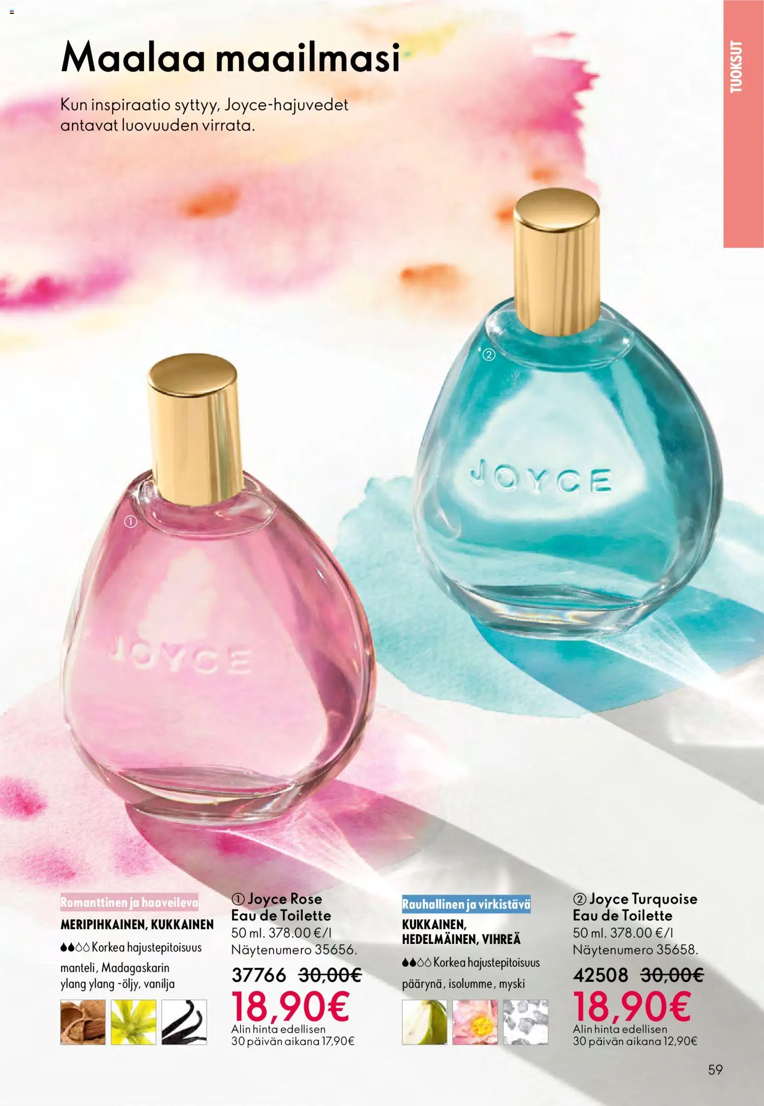 Oriflame - Esite 02 – voimassa 28.01.2026 alkaen | Sivu: 59 | Tuotteet: Eau de toilette