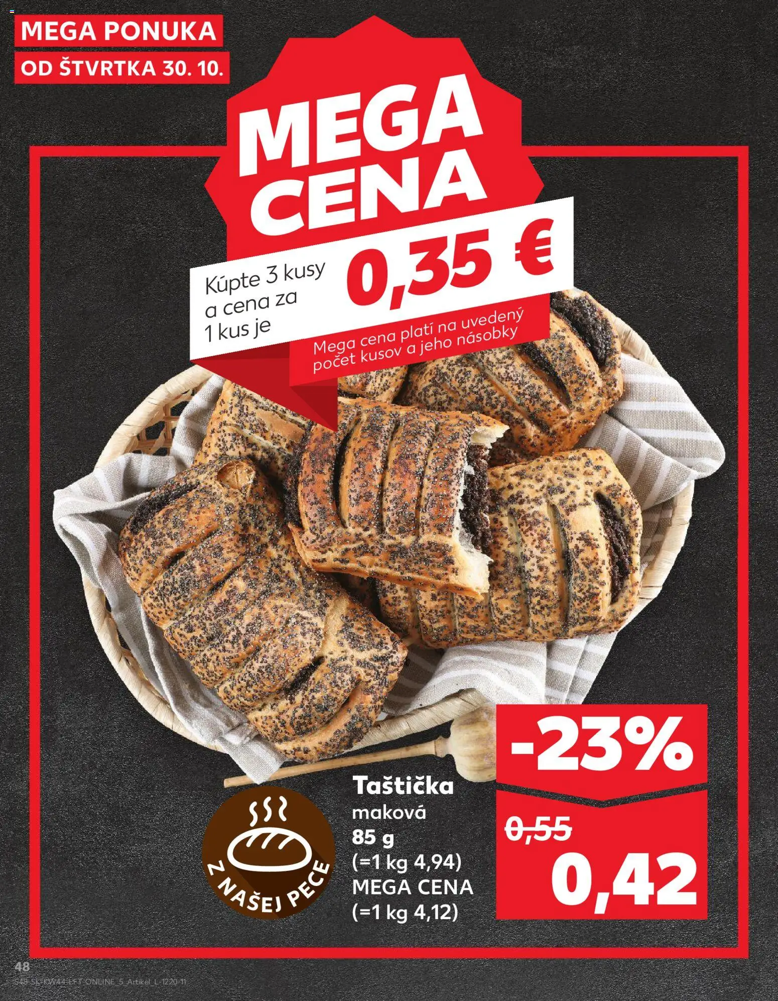 Nové Kaufland akcie – leták je platný od 30.10.2025 | Strana: 48
