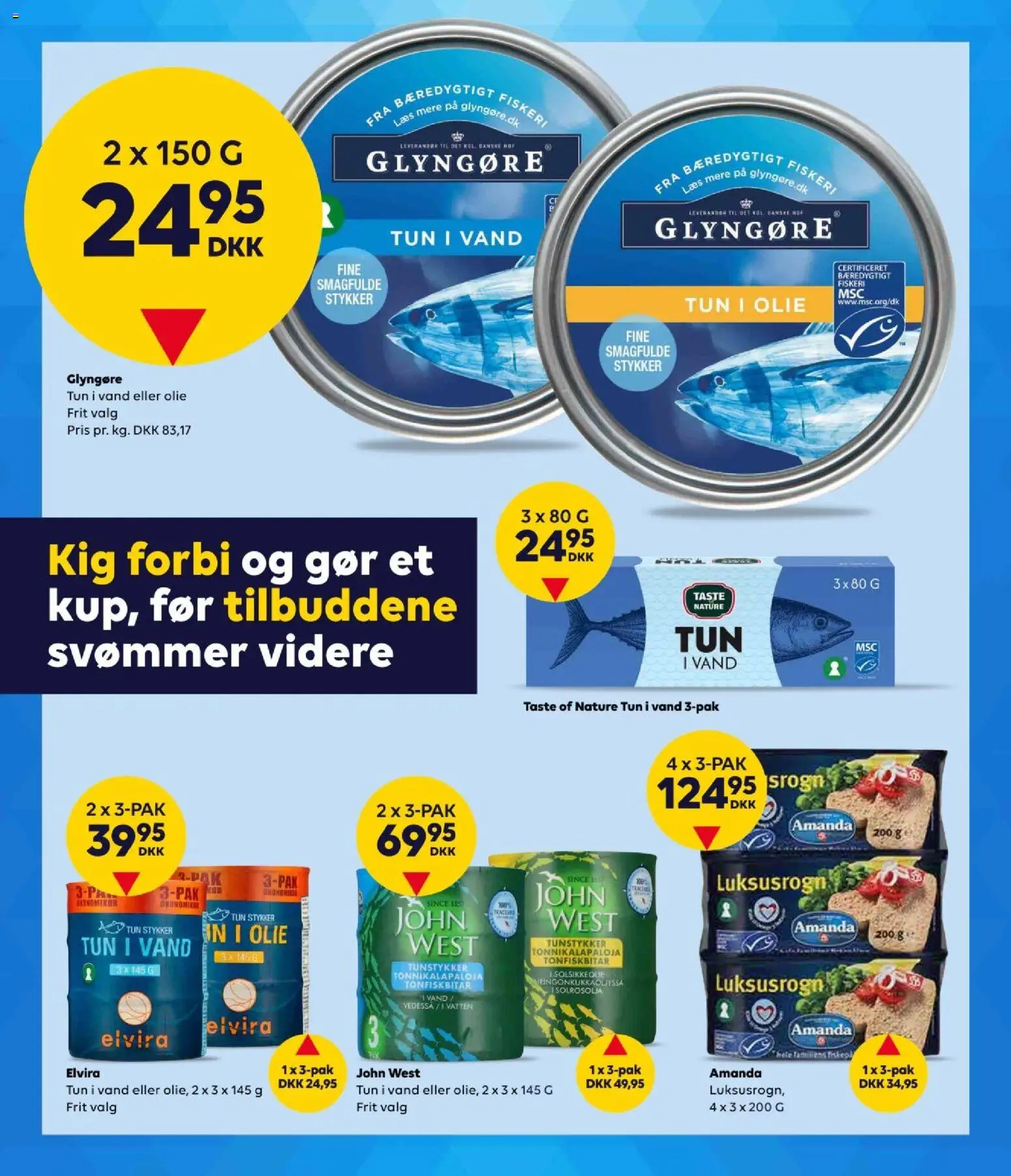 Bordershop tilbudsavis – gyldig fra 12.04.2026 | Side: 3 | Produkter: Olie, Touca, Tun