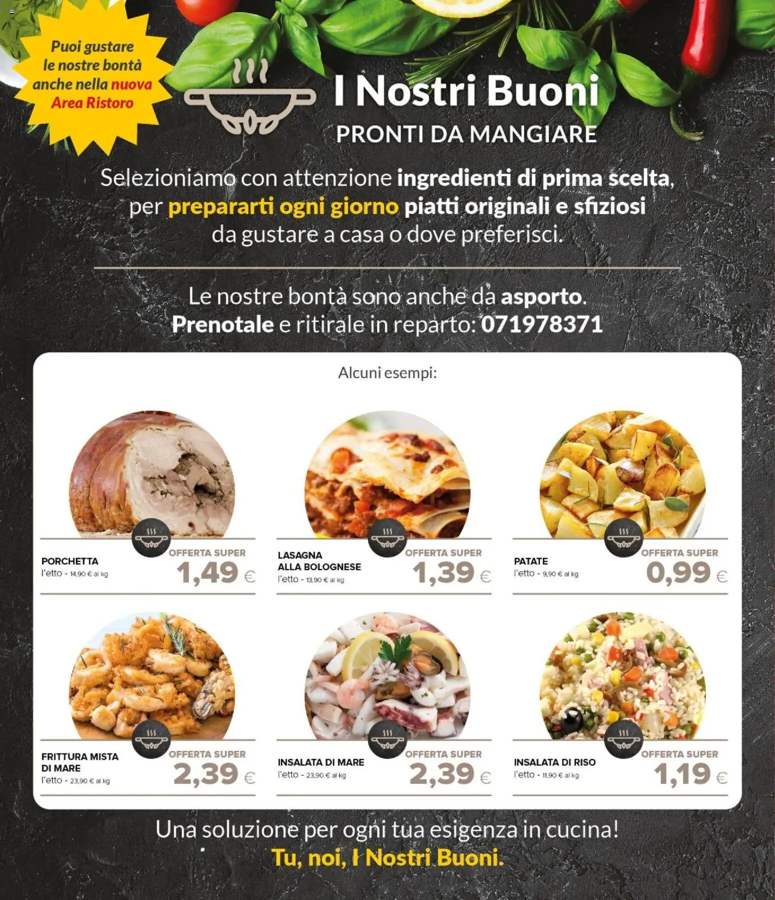 Volantino Oasi del 23.04.2026 | Pagina: 6 | Prodotti: Riso, Insalata, Lasagna, Insalata di riso