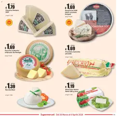 Anteprima del volantino Sì con Te volantino valido a partire dal 26.03.2026 | Pagina: 11 | Prodotti: Provolone, Video, Pecorino, Burrata