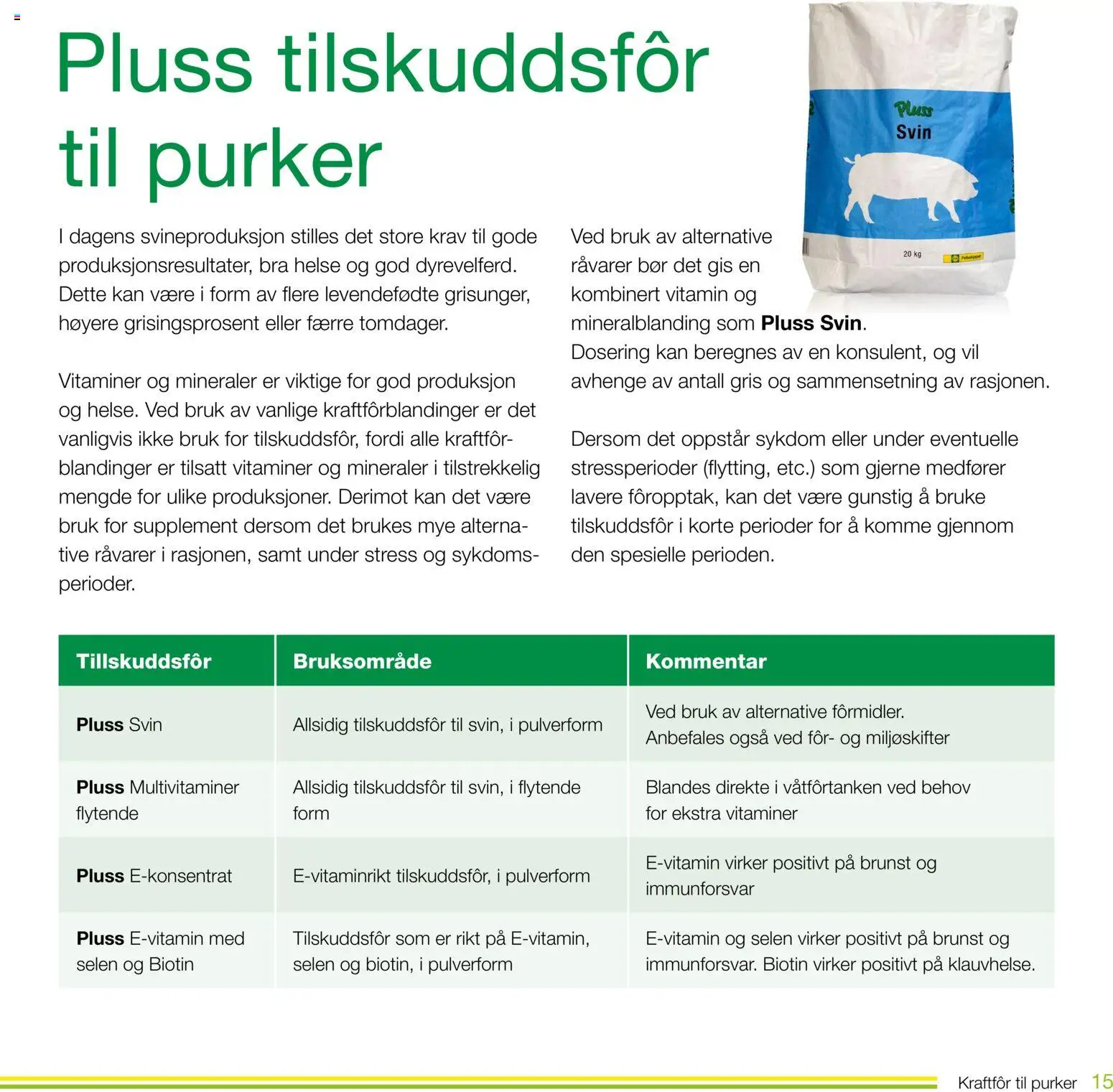 {H1} | Side: 15 | Produkter: Svin