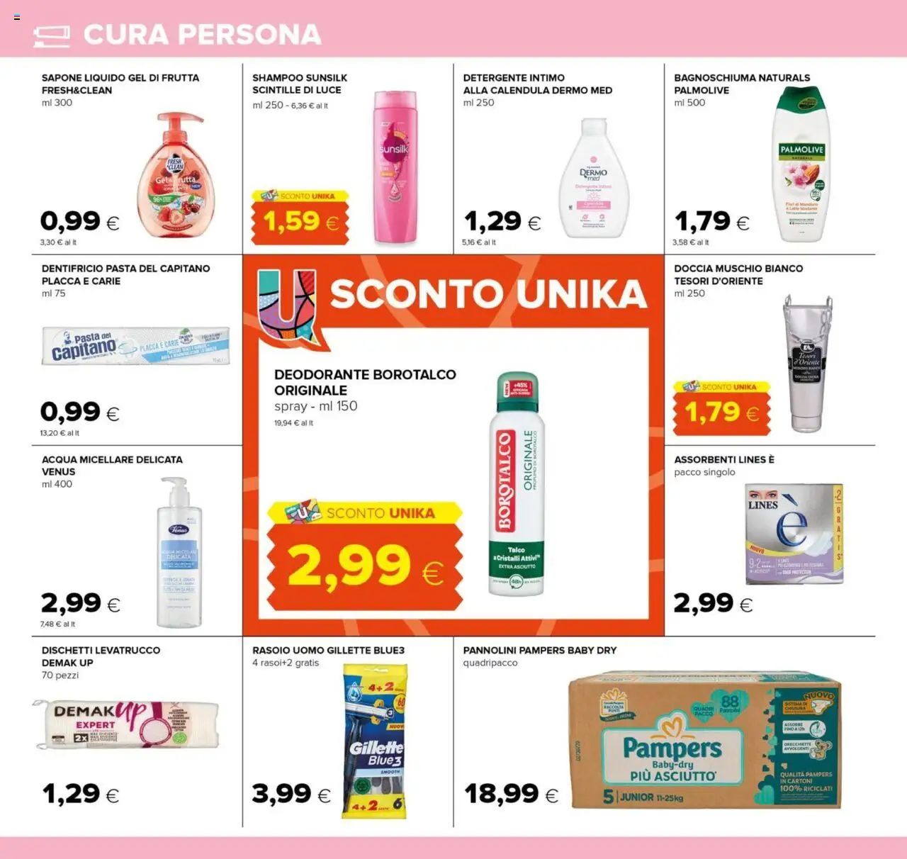 Volantino Tigre del 04.09.2025 | Pagina: 18 | Prodotti: Sapone, Dentifricio, Detergente intimo, Profumo