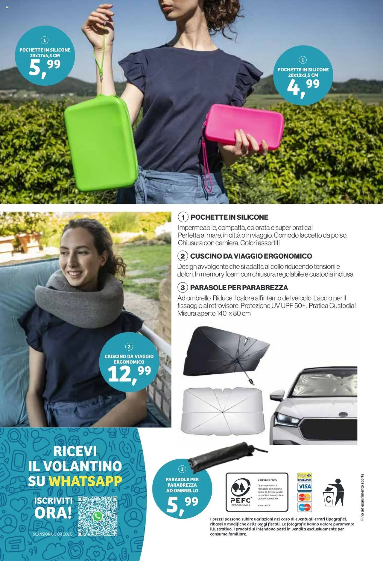 Volantino IN's del 31.05.2025 | Pagina: 20 | Prodotti: Ombrello, Silicone, Cuscino