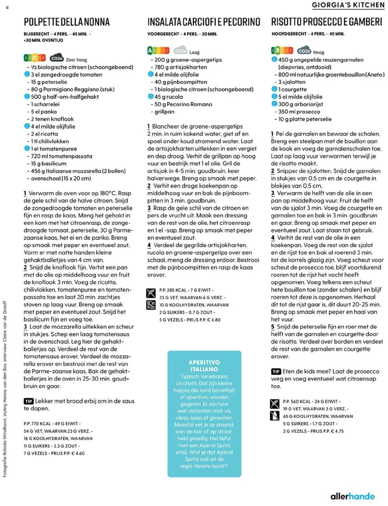  | Pagina: 55 | Producten: Író, Gehakt, Oven, Ricotta