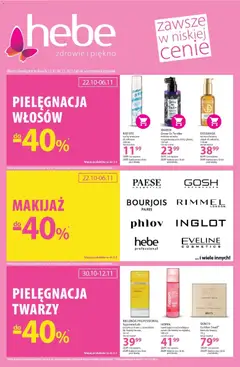 Pogląd oferty "Hebe Gazetka" - ważna od 22.10.2025