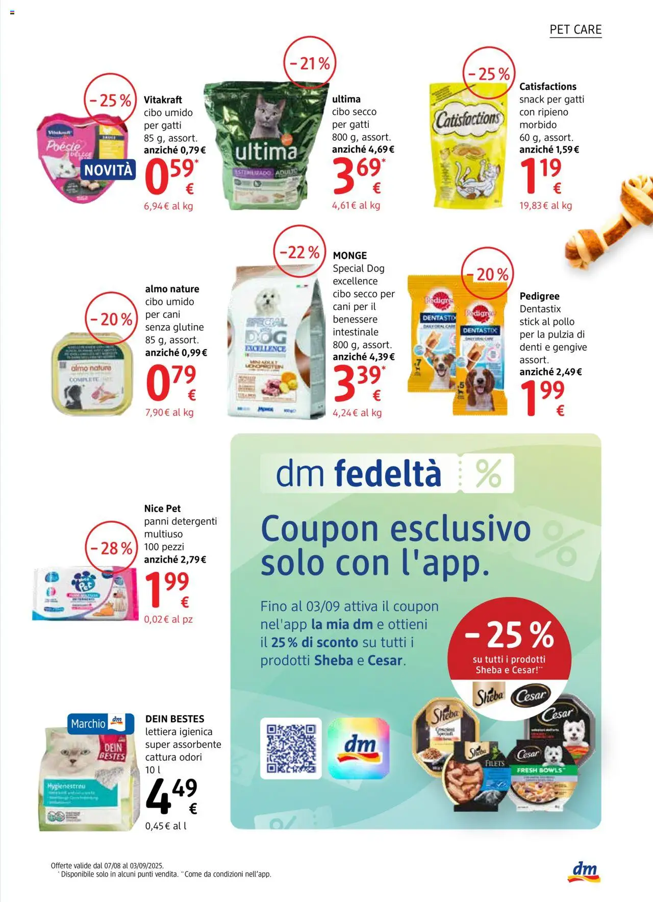 Volantino dm drogerie markt del 07.08.2025 | Pagina: 15 | Prodotti: Pollo