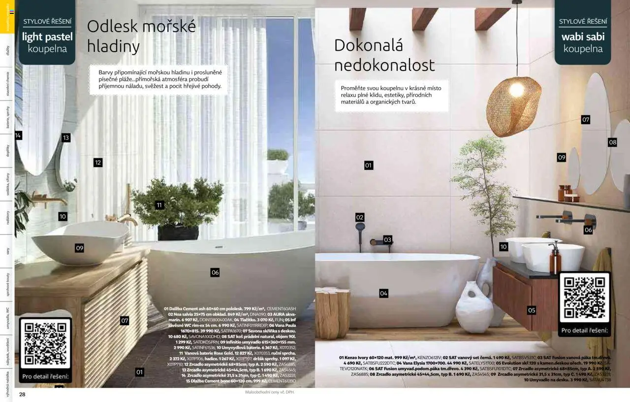 Siko koupelny katalog Koupelny 2025/2026 od 14.10.2025 | Strana: 15 | Produkty: Cement, Skříňka, Vana, Zrcadlo