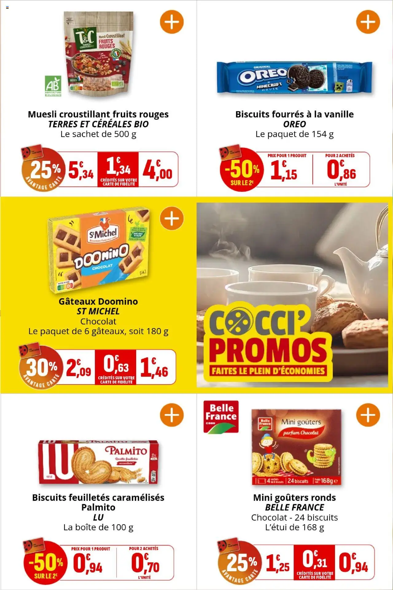  | Page: 20 | Produits: Parfum, Chocolat, Céréales, Biscuits