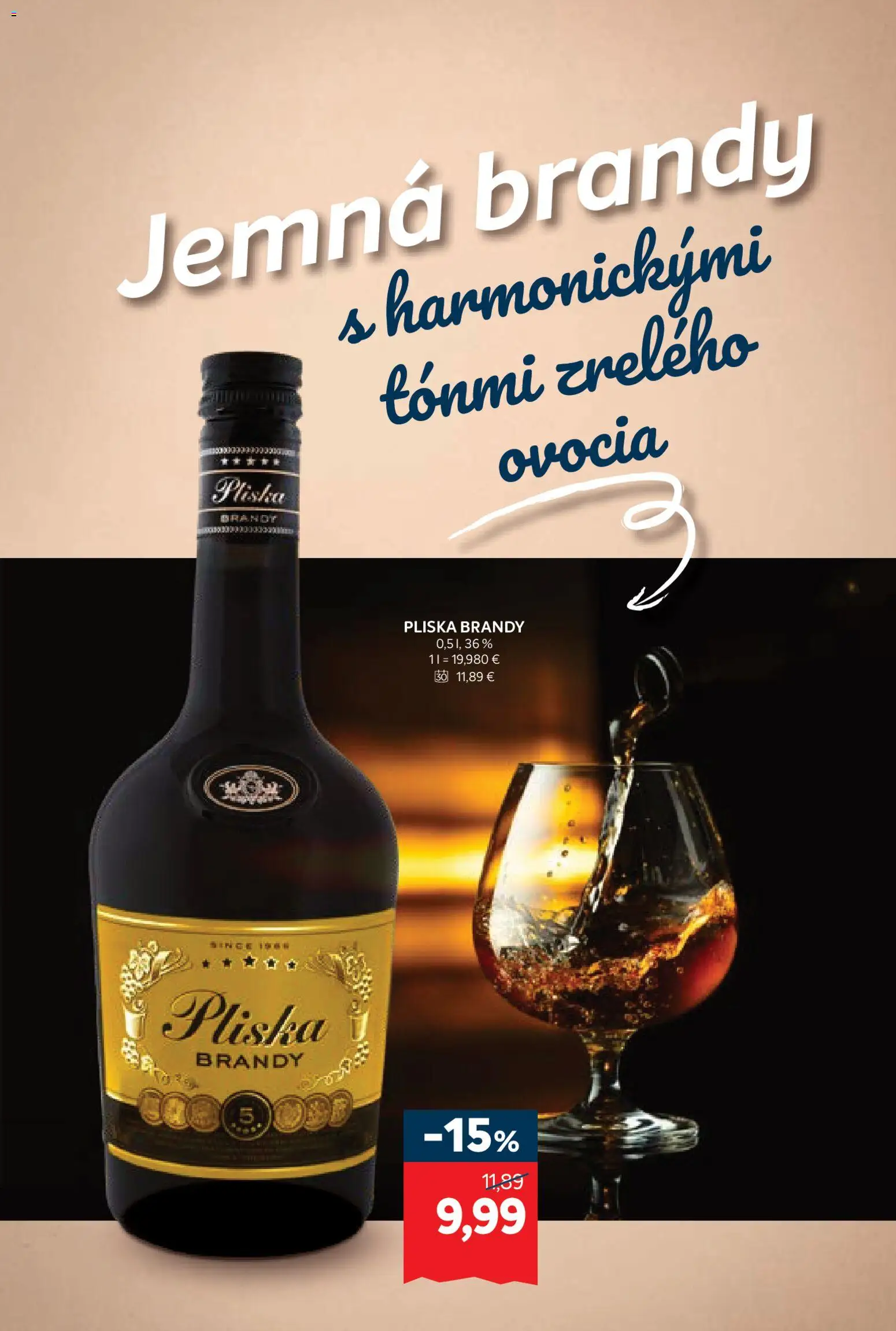Nové Kraj akcie – leták je platný od 26.03.2026 | Strana: 12 | Produkty: Brandy