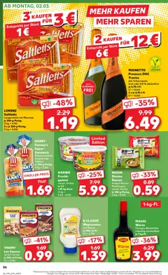 Kaufland DE - DE Folder  - Voorbeeld van een folder van Kaufland DE, geldig van 26.02.2026 | Pagina: 56 | Producten: Sandwich, Alcohol