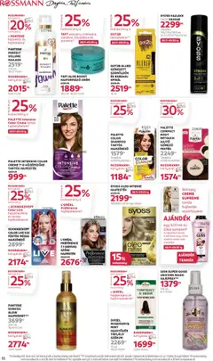 Rossmann akciós ujság - amely érvényes a következő dátumtól: 11.08.2025 | Oldal: 12