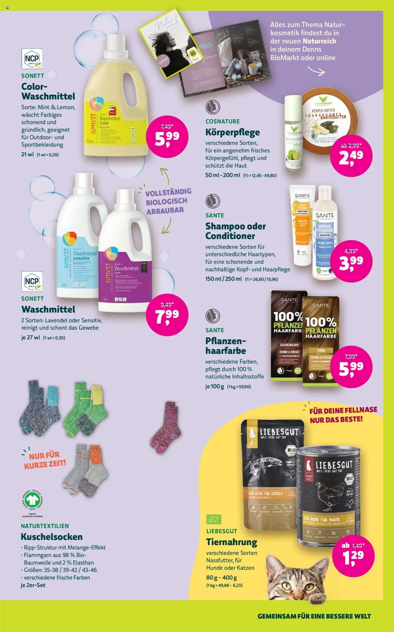 BioMarkt Prospekt – gültig ab 24.09.2025 | Seite: 11 | Produkte: Äpfel, Haarfarbe, Waschmittel, Lavendel