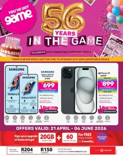 Game specials catalogue – valid from 21.04.2026