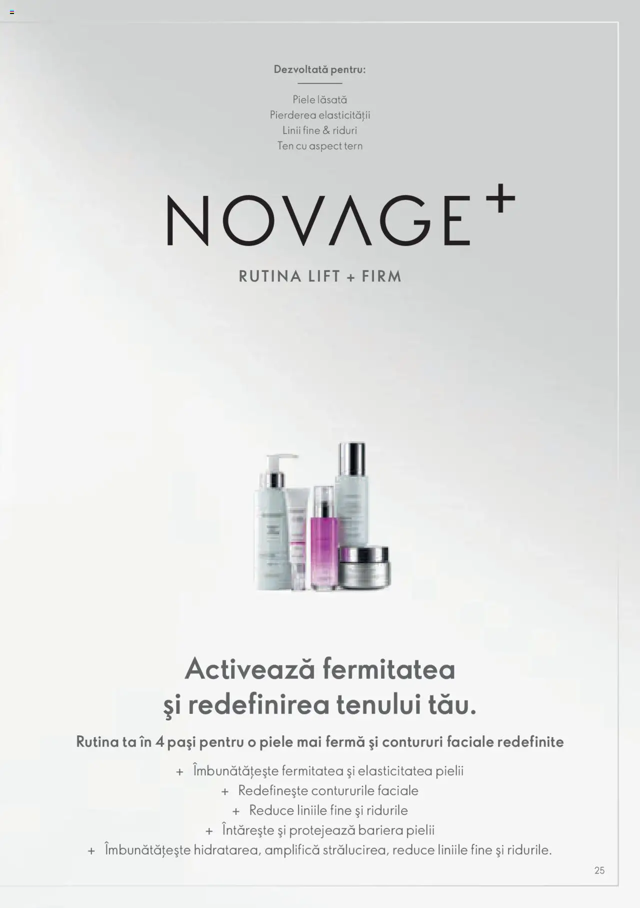 Oriflame catalog - Ghidul NOVAGE+ – valabil de la 01.03.2023 | Pagină: 25