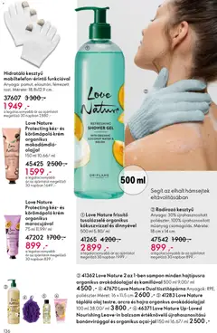 Katalógus Oriflame 2026/02 - amely érvényes a következő dátumtól: 21.01.2026 | Oldal: 136 | Termékek: Kesztyű, Sampon, Olaj, Makadámdió
