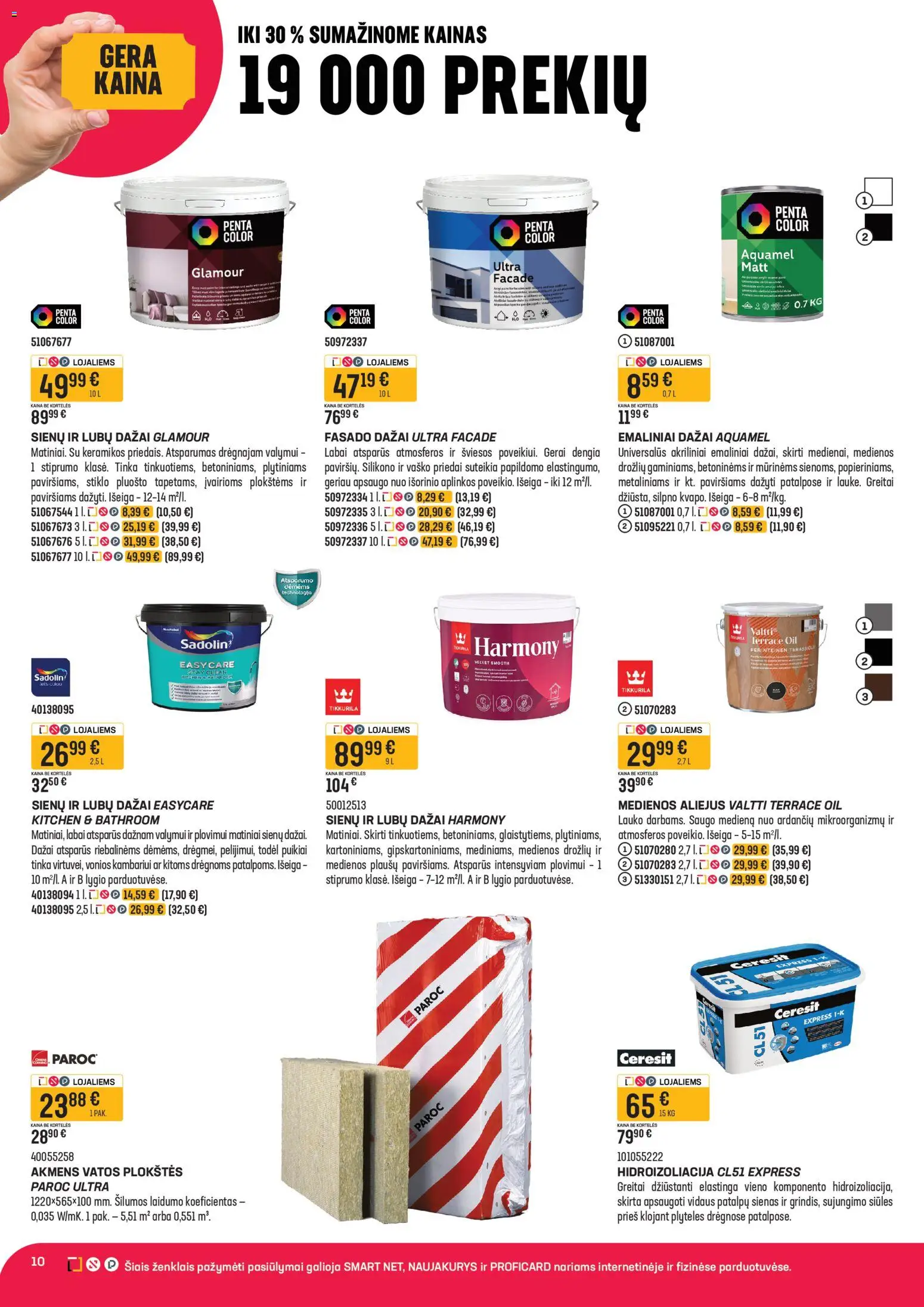 Senukai akcijos nuo 31.03.2026 | Puslapis: 10 | Prekių: Aliejus