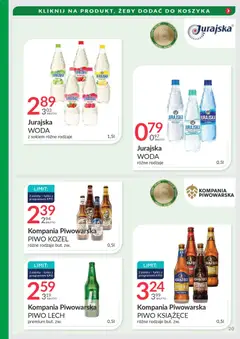Pogląd oferty "Eurocash Gazetka - Targi Jesień" - ważna od 03.11.2025 | Strona: 20 | Produkty: Piwo, Jabłka, Piwo kozel, Woda