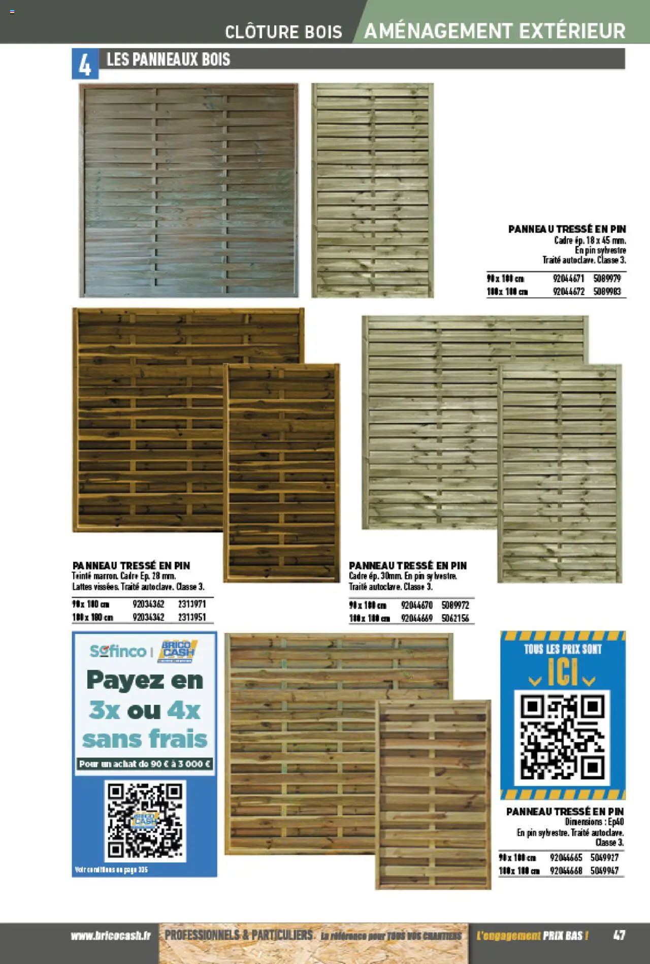 {H1} | Page: 47 | Produits: Clôture, Cadre