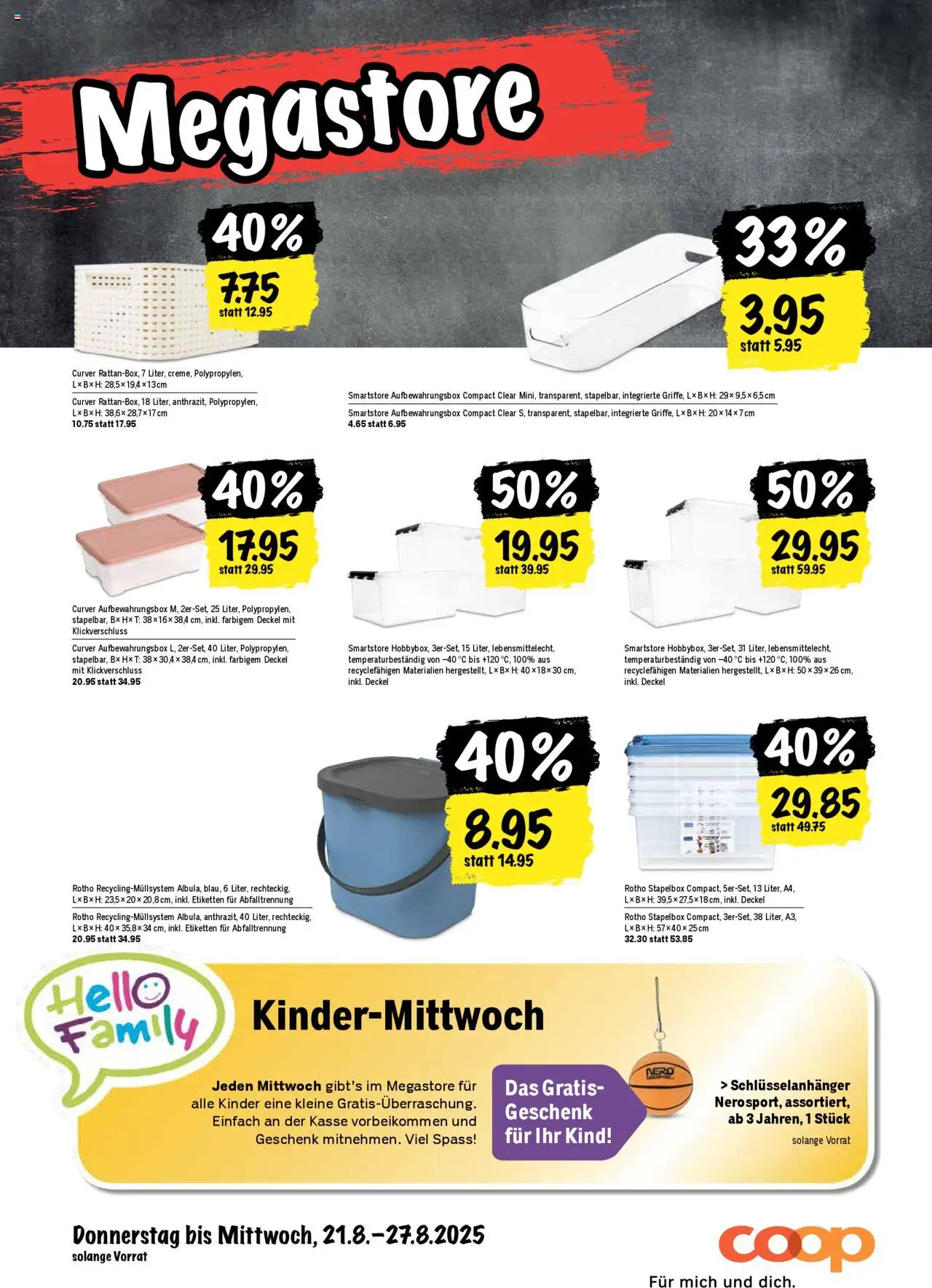 Coop Aktionen ab 21.08.2025 | Seite: 24 | Produkte: Box