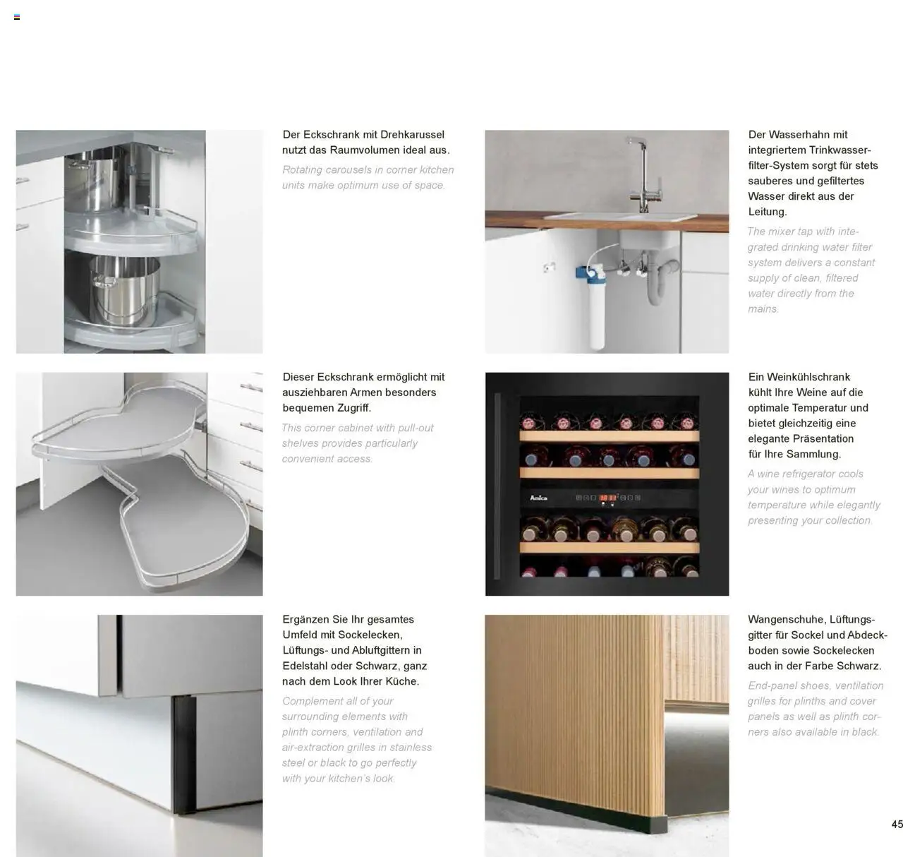 Ostermann Vito Küchenprospekt – gültig ab 26.05.2025 | Seite: 45 | Produkte: Mixer, Wasser