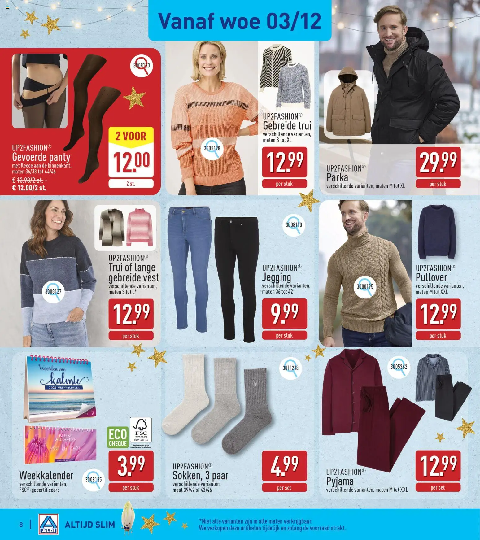 {H1} | Pagina: 8 | Producten: Trui, Panty, Vest, Pyjama