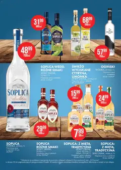 Pogląd oferty "Al.Capone gazetka" - ważna od 09.03.2026 | Strona: 27 | Produkty: Limonka, Ogiński, Vodka, Wódka