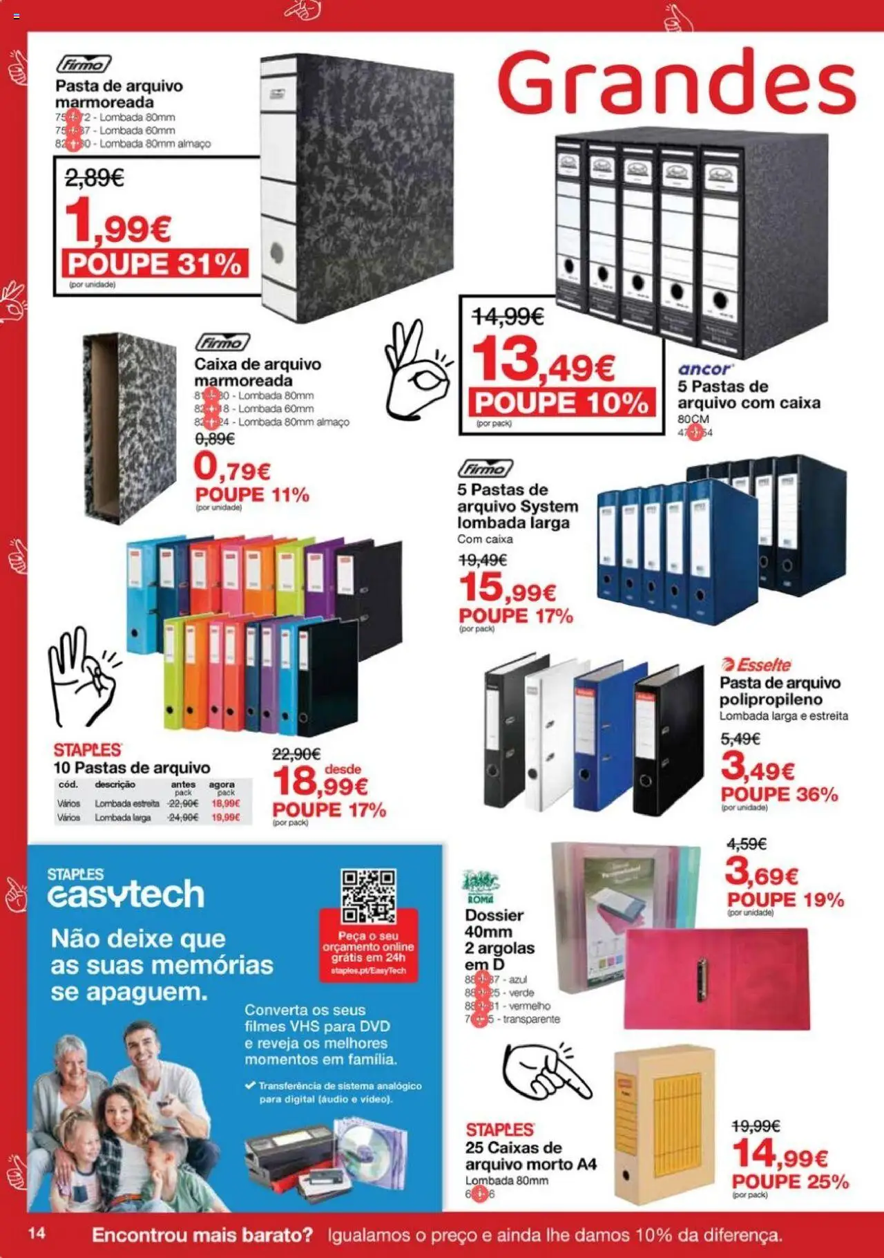 Staples Festa da Impressão e Equipamento │ válido de 09.10.2025 | Página: 14 | Produtos: Audio, Caixa