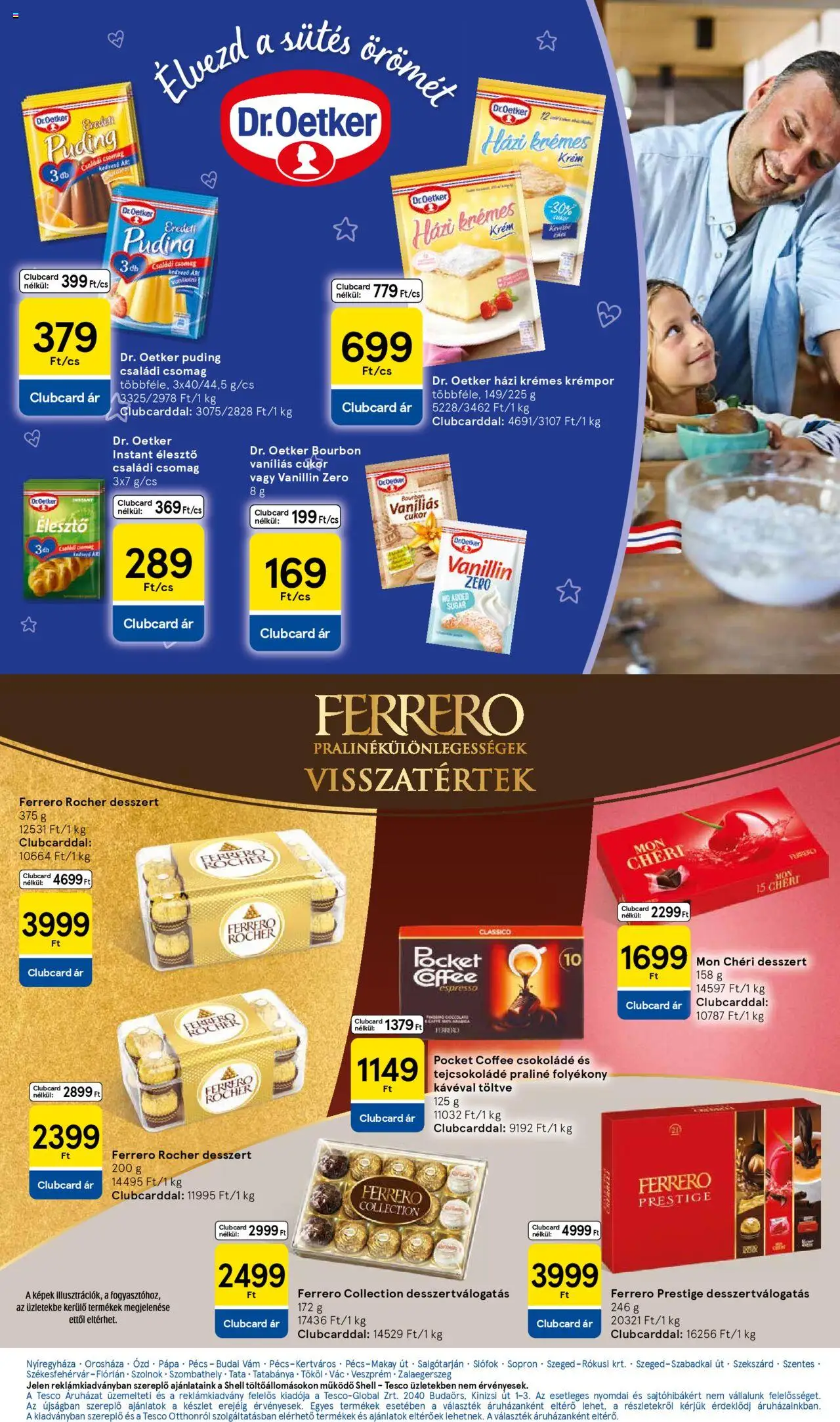 Tesco akciós ujság - amely érvényes a következő dátumtól: 04.09.2025 | Oldal: 27 | Termékek: Bourbon, Tejcsokoládé, Élesztő, Cukor