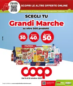 Anteprima del volantino COOP Grandi marche Milano catalogo valido a partire dal 09.10.2025