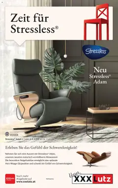 XXXLutz Zeit für Stressless ab 07.10.2025 gültig