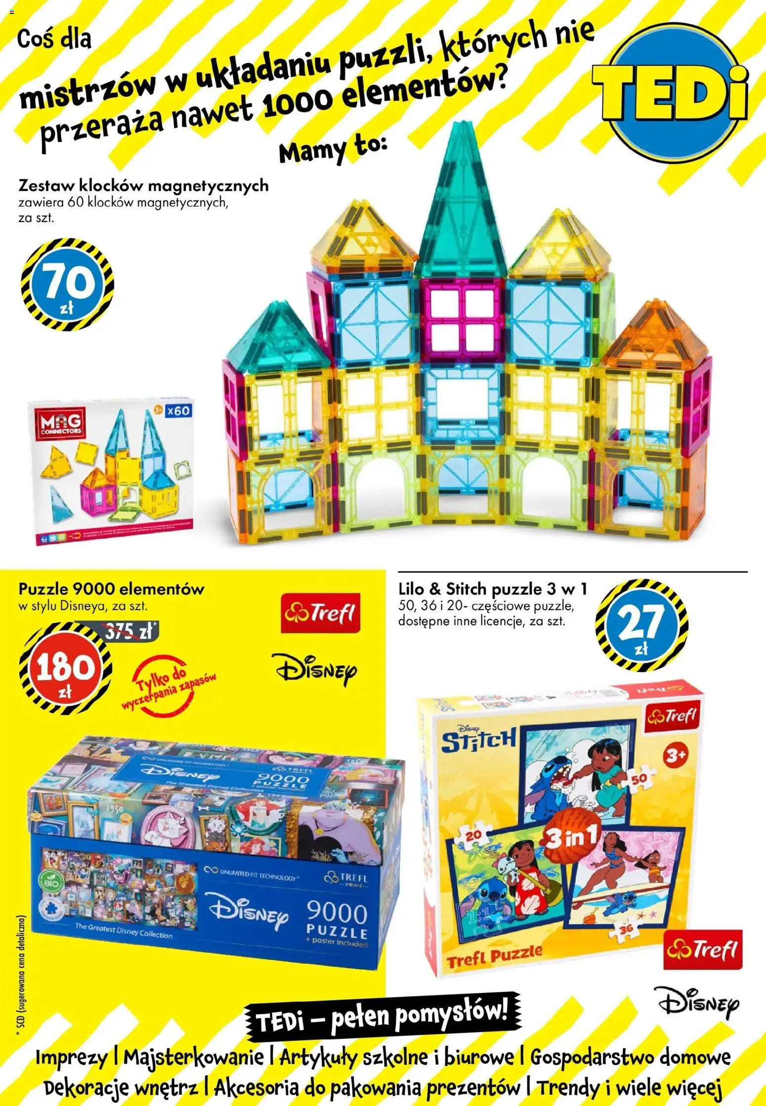 TEDi Gazetka od 12.12.2025 | Strona: 19 | Produkty: Artykuły szkolne