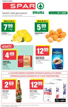 Pogląd oferty "Spar Gazetka - Mini" - ważna od 19.11.2025