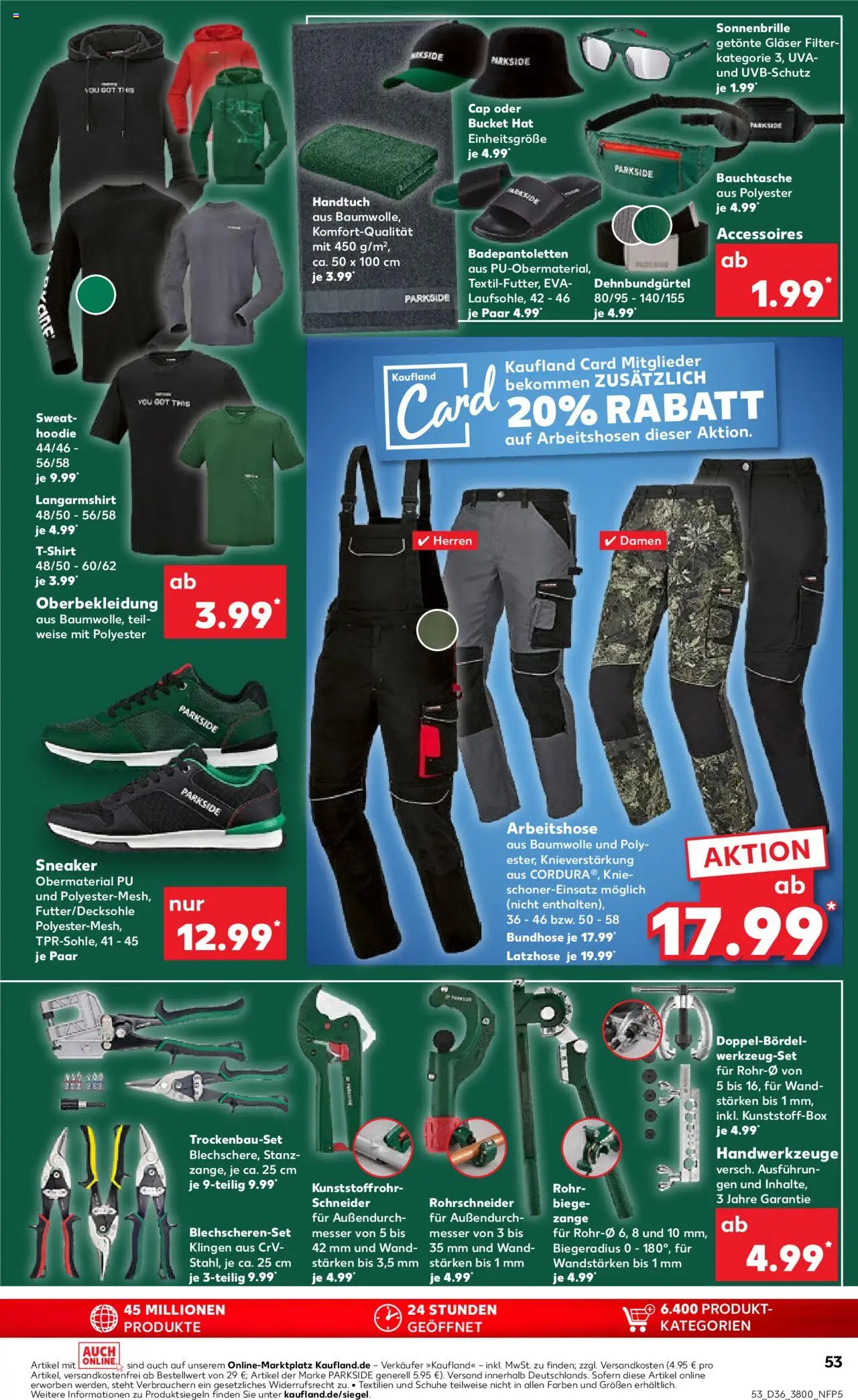 Kaufland prospekt Jena	 – gültig ab 07.09.2025 | Seite: 53 | Produkte: Shirt, Cutter, Langarmshirt, Hoodie