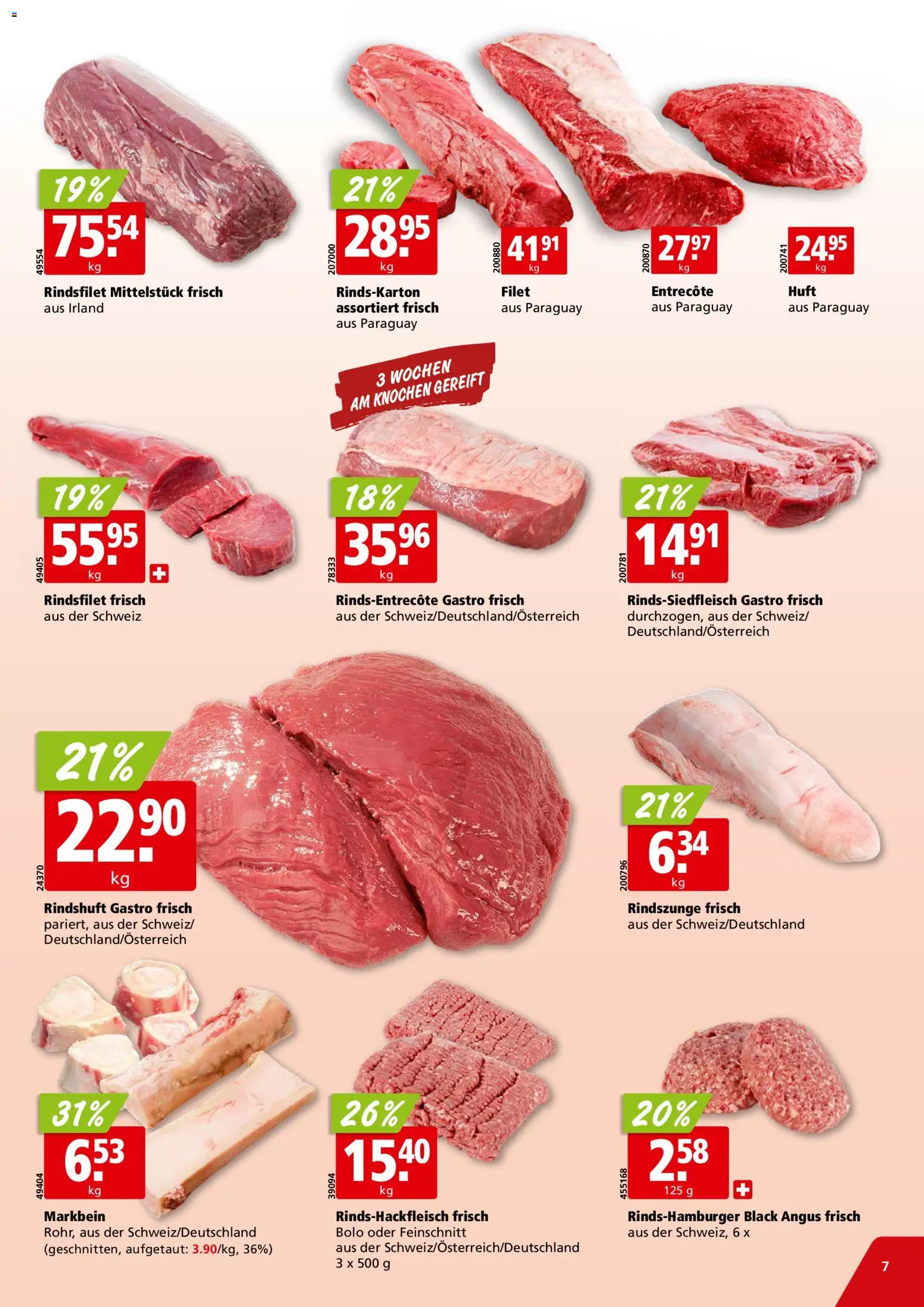 Aligro Aktionen Chavannes, Matran, Genf, Sitten – gültig ab 09.02.2026 | Seite: 7