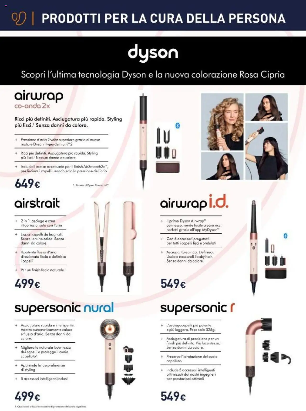 Volantino Unieuro del 13.10.2025 | Pagina: 22 | Prodotti: Dyson, Cipria