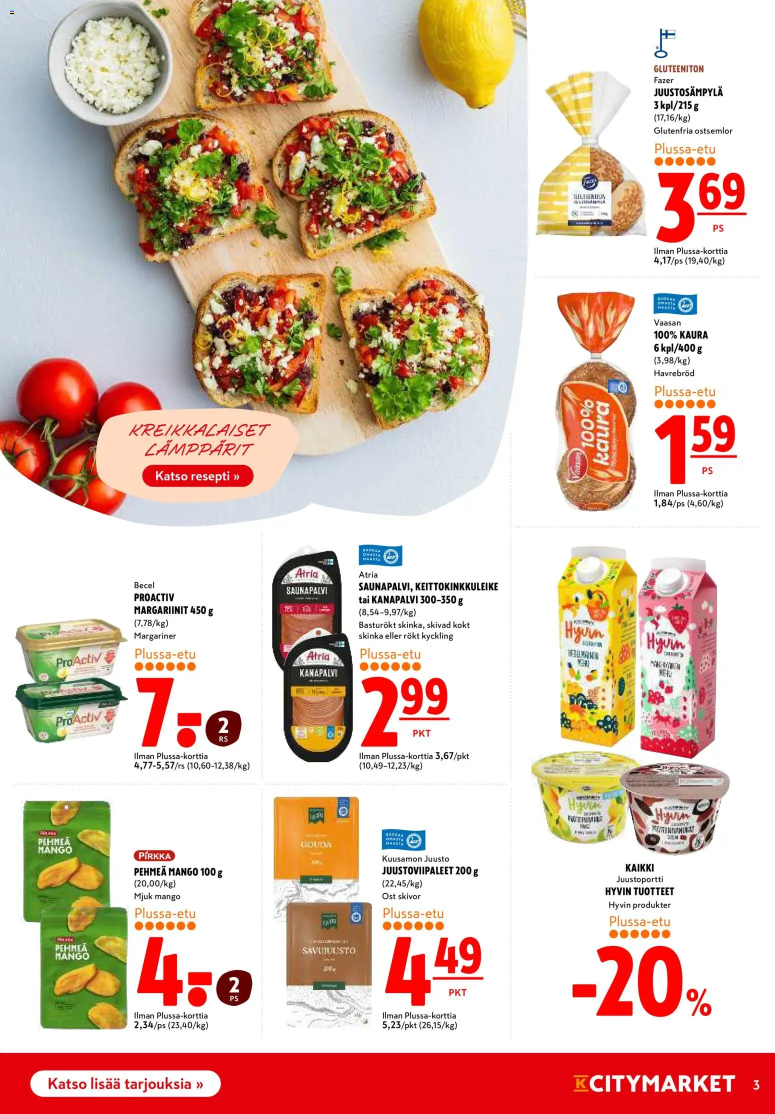 K-Citymarket tarjoukset – voimassa 01.01.2026 alkaen | Sivu: 3